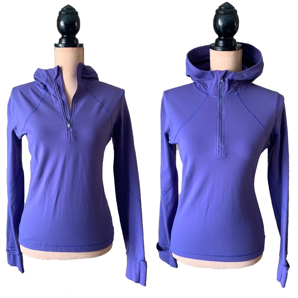 Lululemon Half Zip Hooded Pullover, Size 6